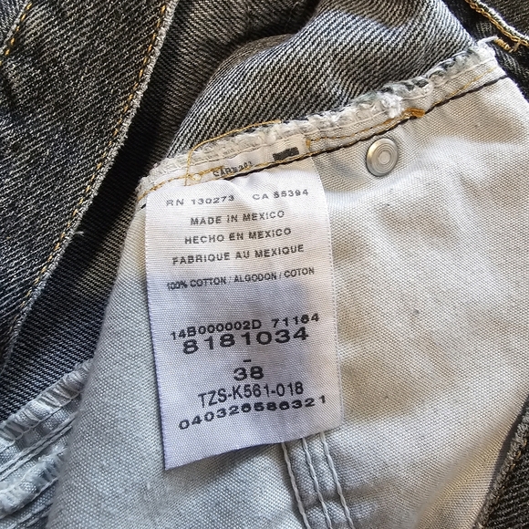 Vintage Lee Denim Jorts - Picture 5 of 8